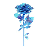 3D Metall-Puzzle - Goldene Rose